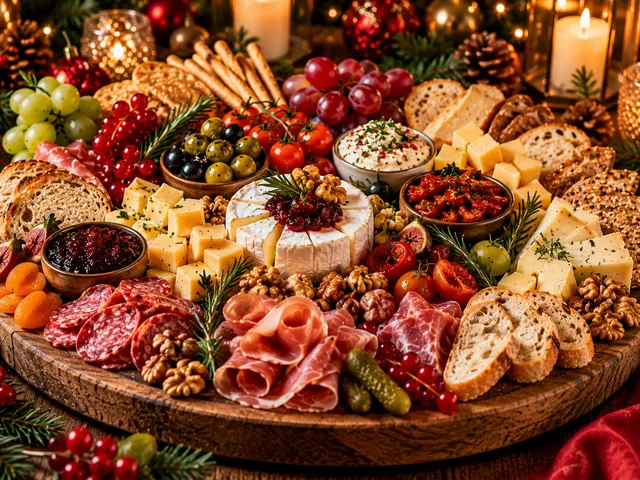 Kerstborrelplank 
