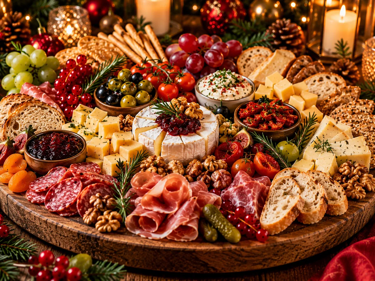 Kerstborrelplank 