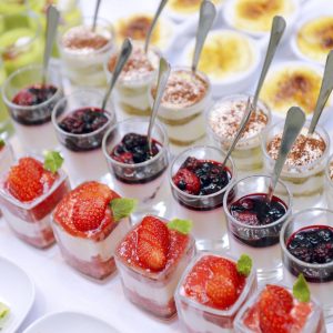 Dessertsbuffet Basis ( 15 pers )