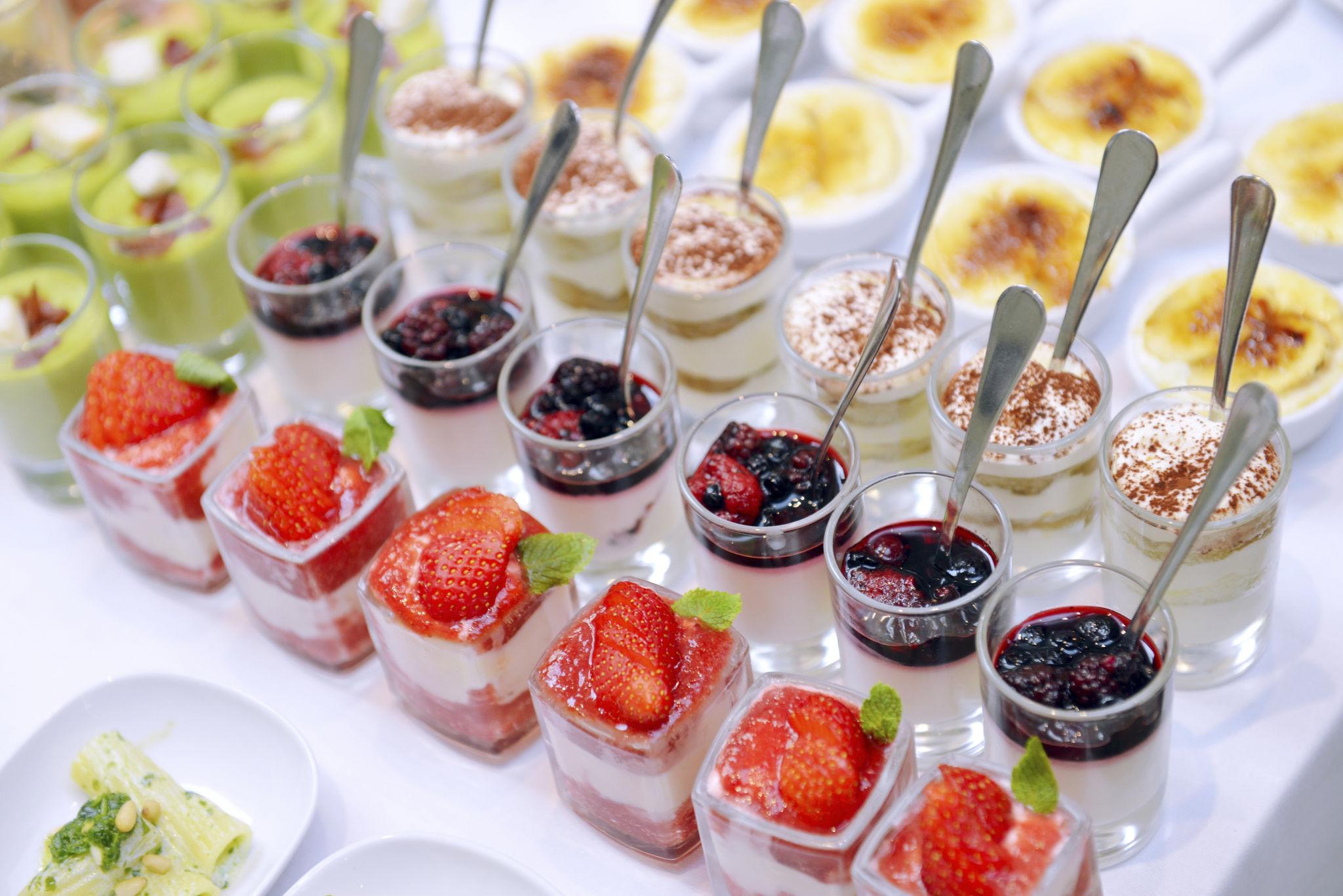 Dessertsbuffet Basis ( 15 pers )